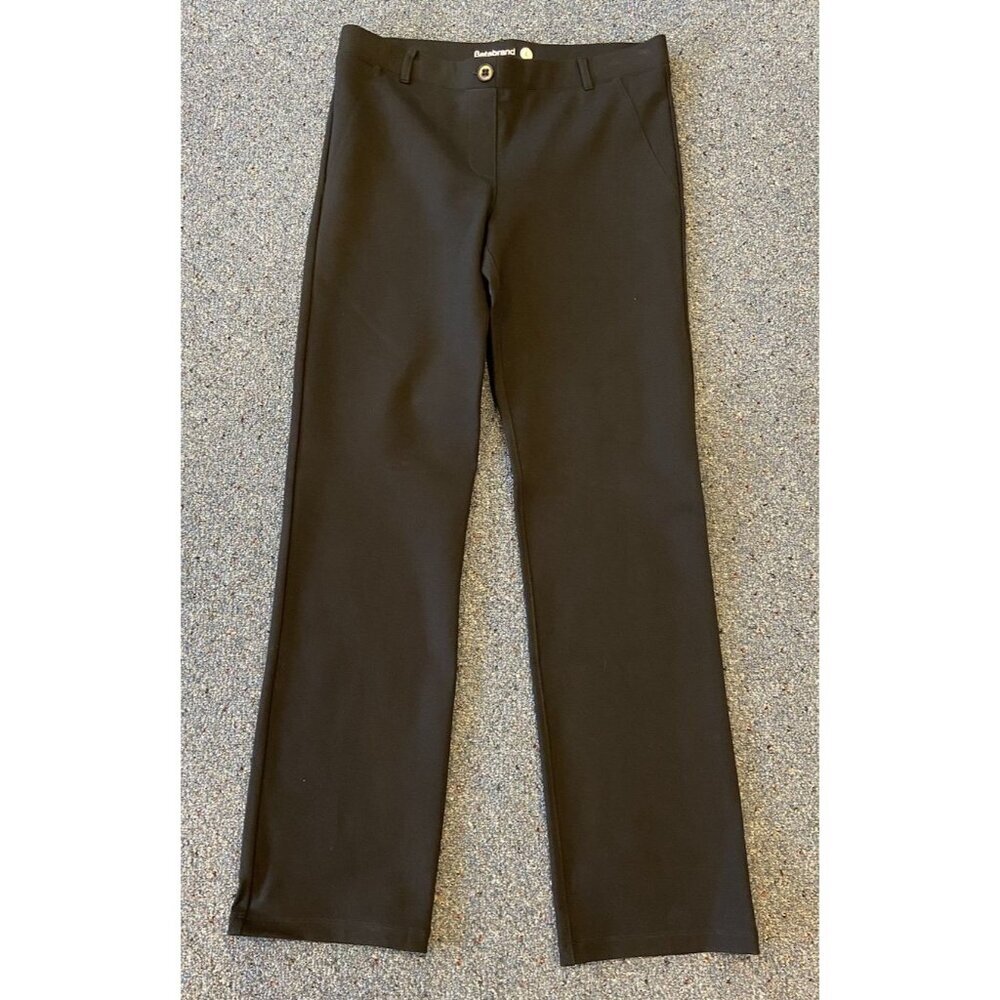 Betabrand Black Straight Leg Women's Pants